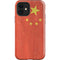 Chinese Flag Distressed iPhone 12 Impact Case